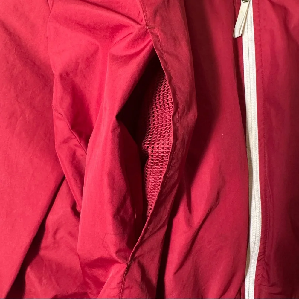 Nike Alabama Crimson Tide Clima-Fit Jacket L Red‎ Full Zip Windbreaker NCAA